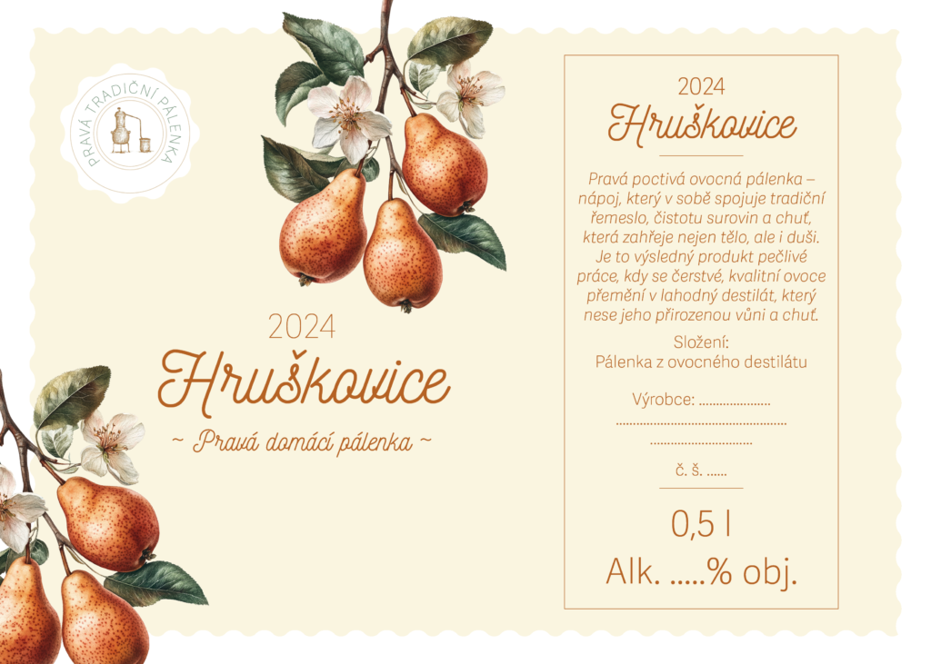 Etiketa Hruškovice