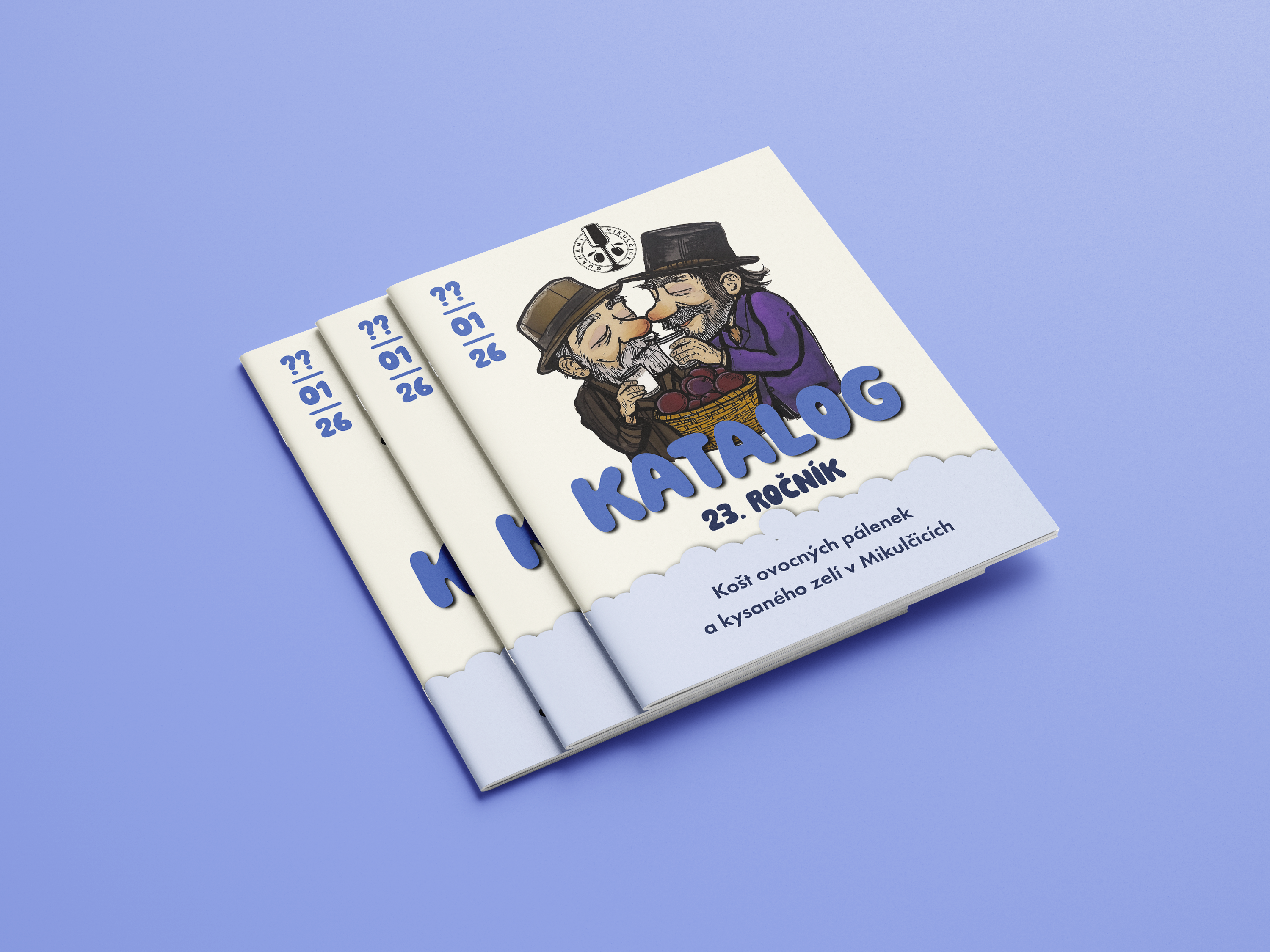 Gurmáni Mikulčice košt 2026 katalog vizuální styl